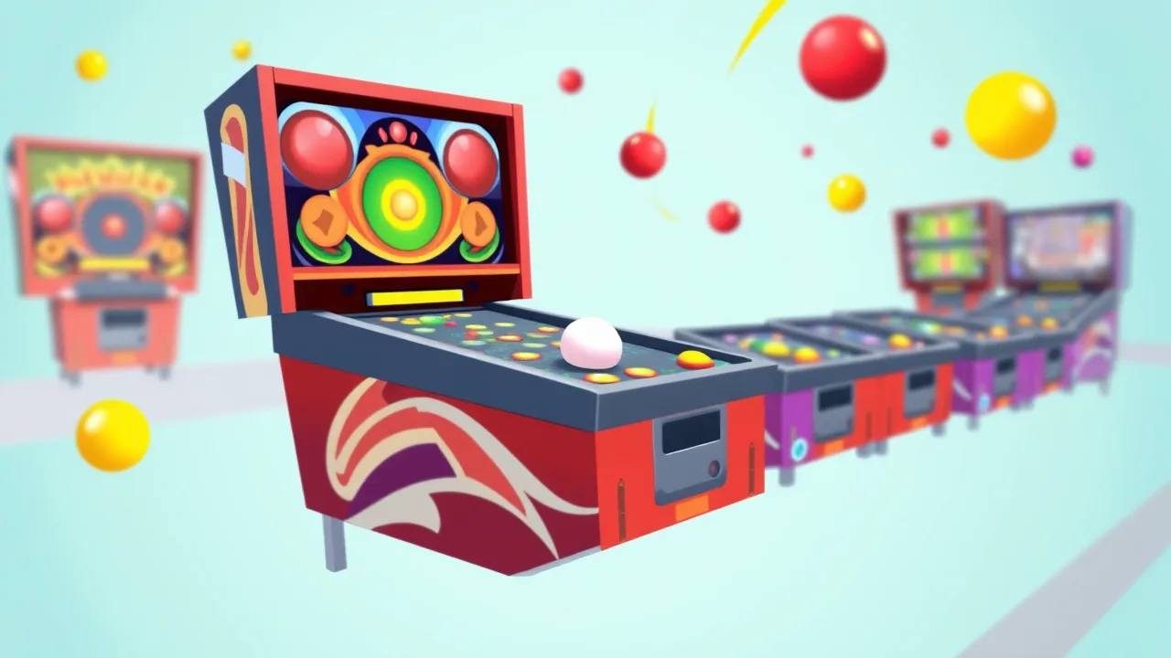 Experience the Fun and Excitement of Pinball Crazy Game image