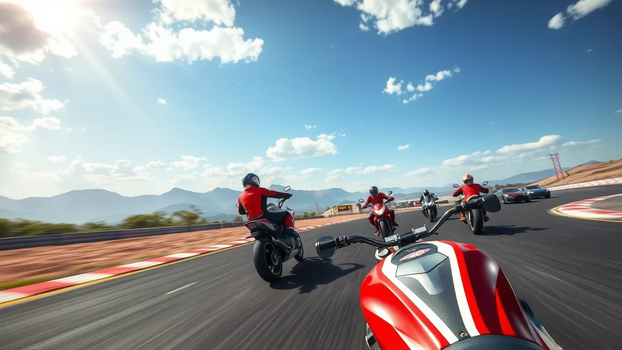 Experience the Thrill of Bike Racing Like Never Before image