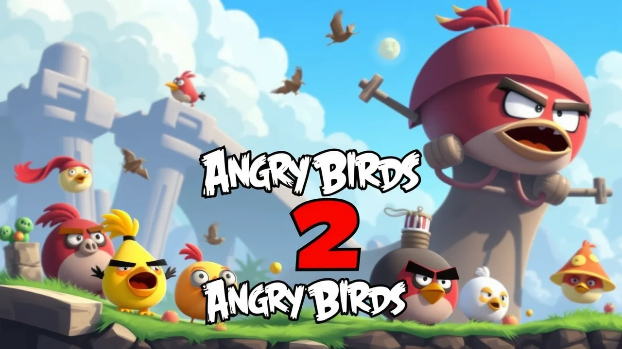 Experience the Fun of crazy games angry birds 2 Today image