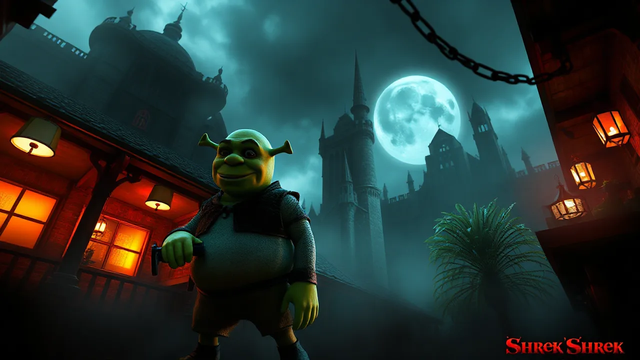 Experience the Thrills of five nights at shrek's hotel 1 online image