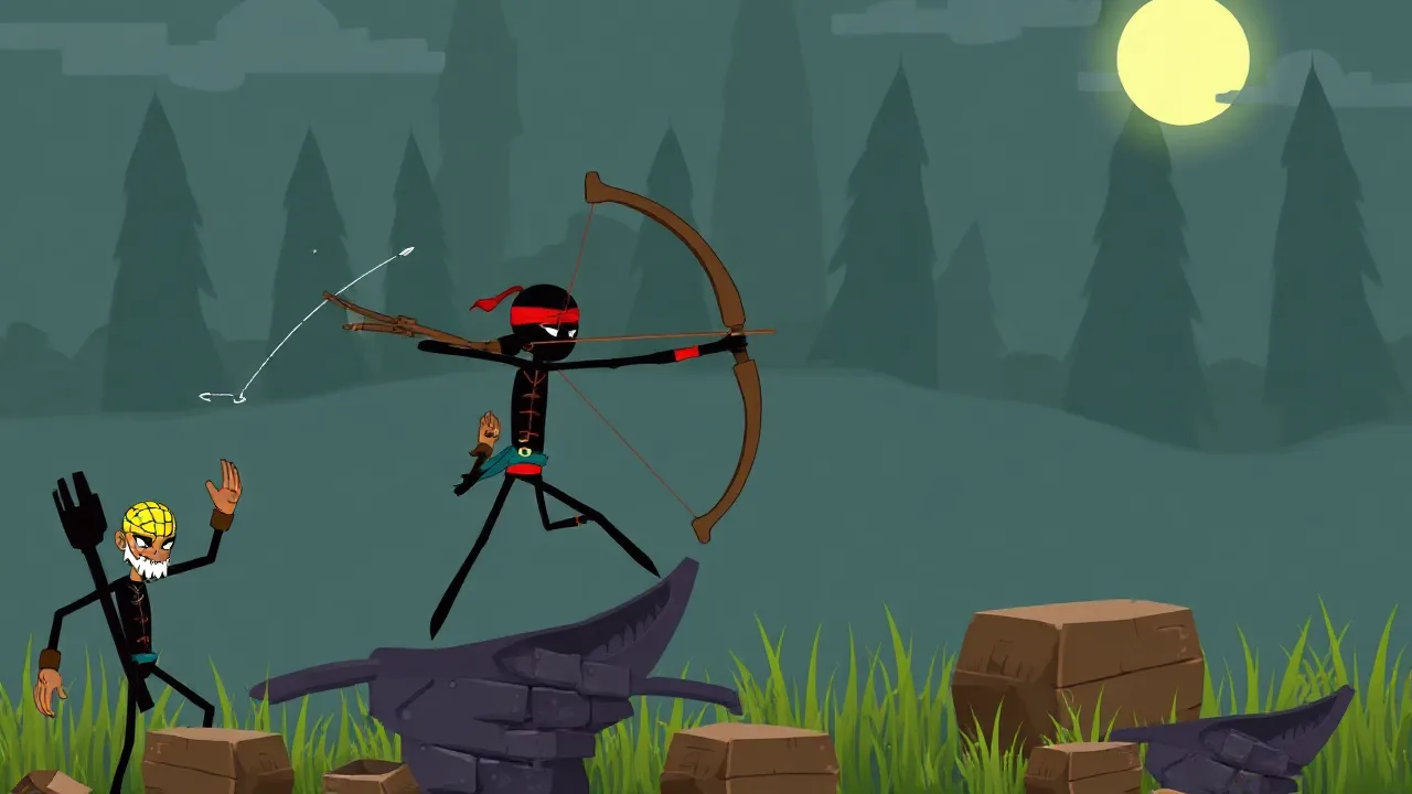 Experience the Thrill of stickman archer unblocked Now image