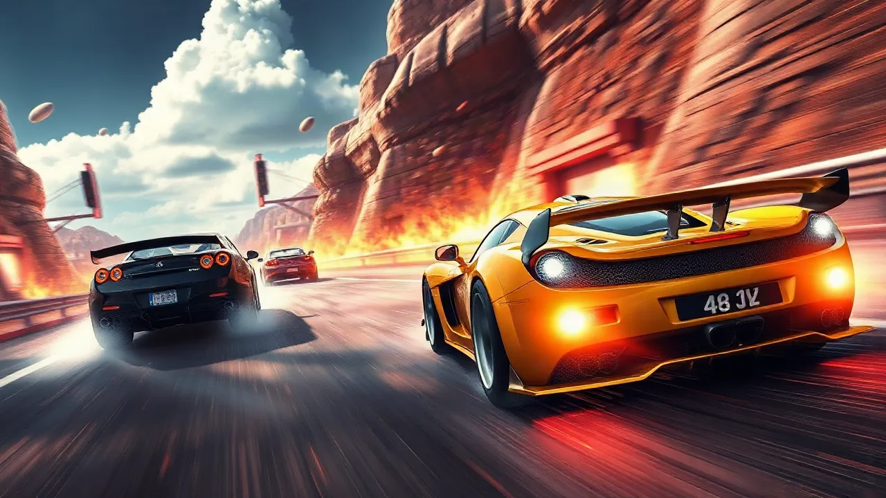 Experience Thrills and Fun with www.crazy.com games Racing Adventure image