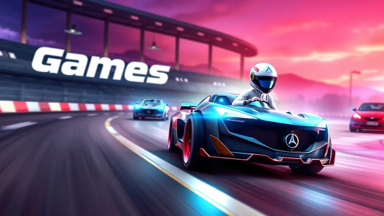Rev up the fun with exciting games for girls racing challenges image