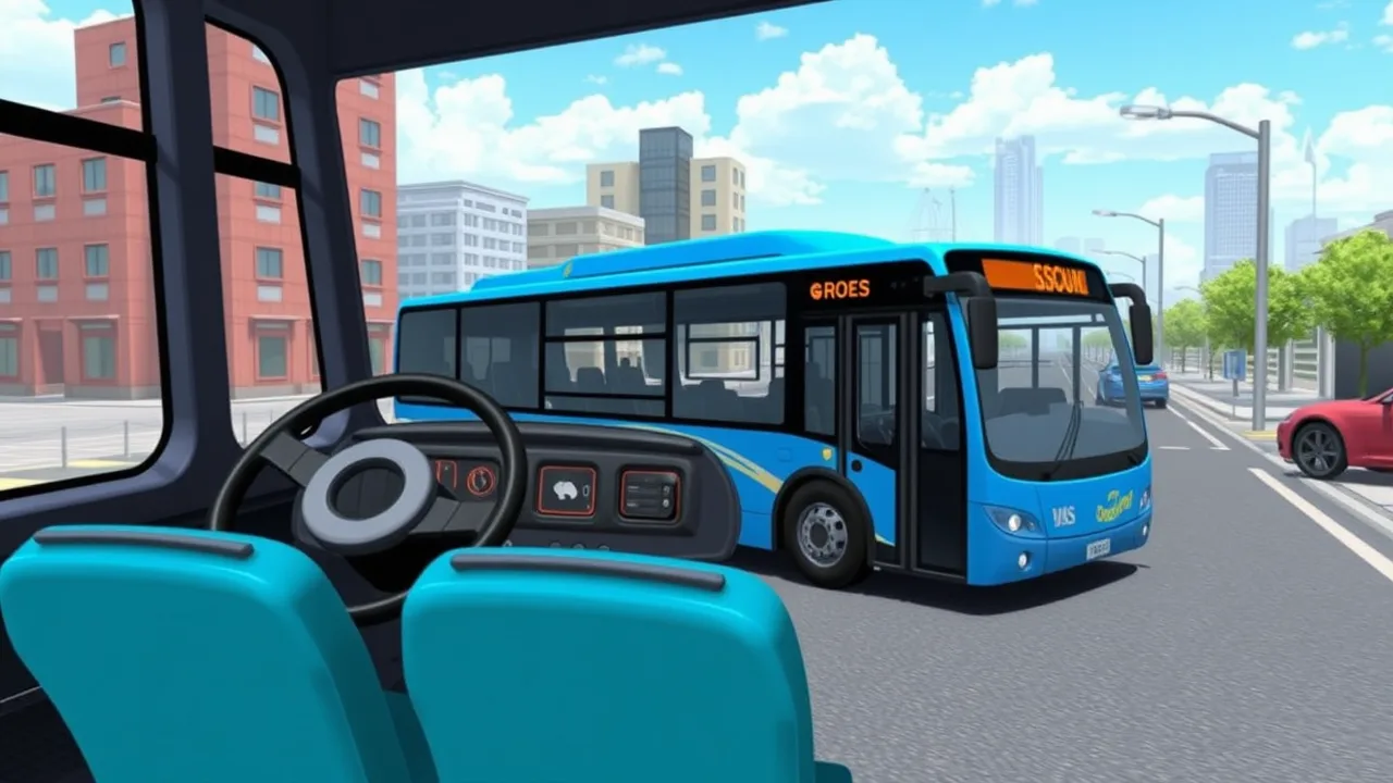 Experience the Thrill of bussid bus simulator in crazy games Today image