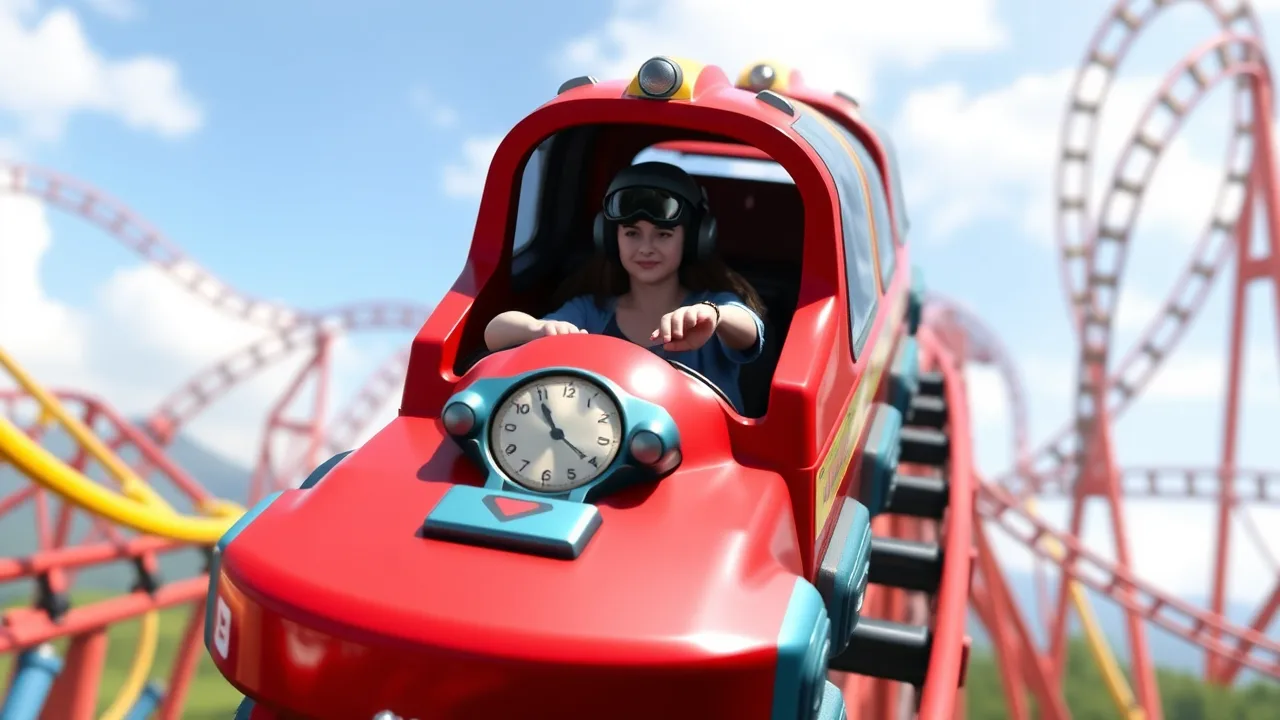 Experience the Thrills of the roller coaster Adventure image