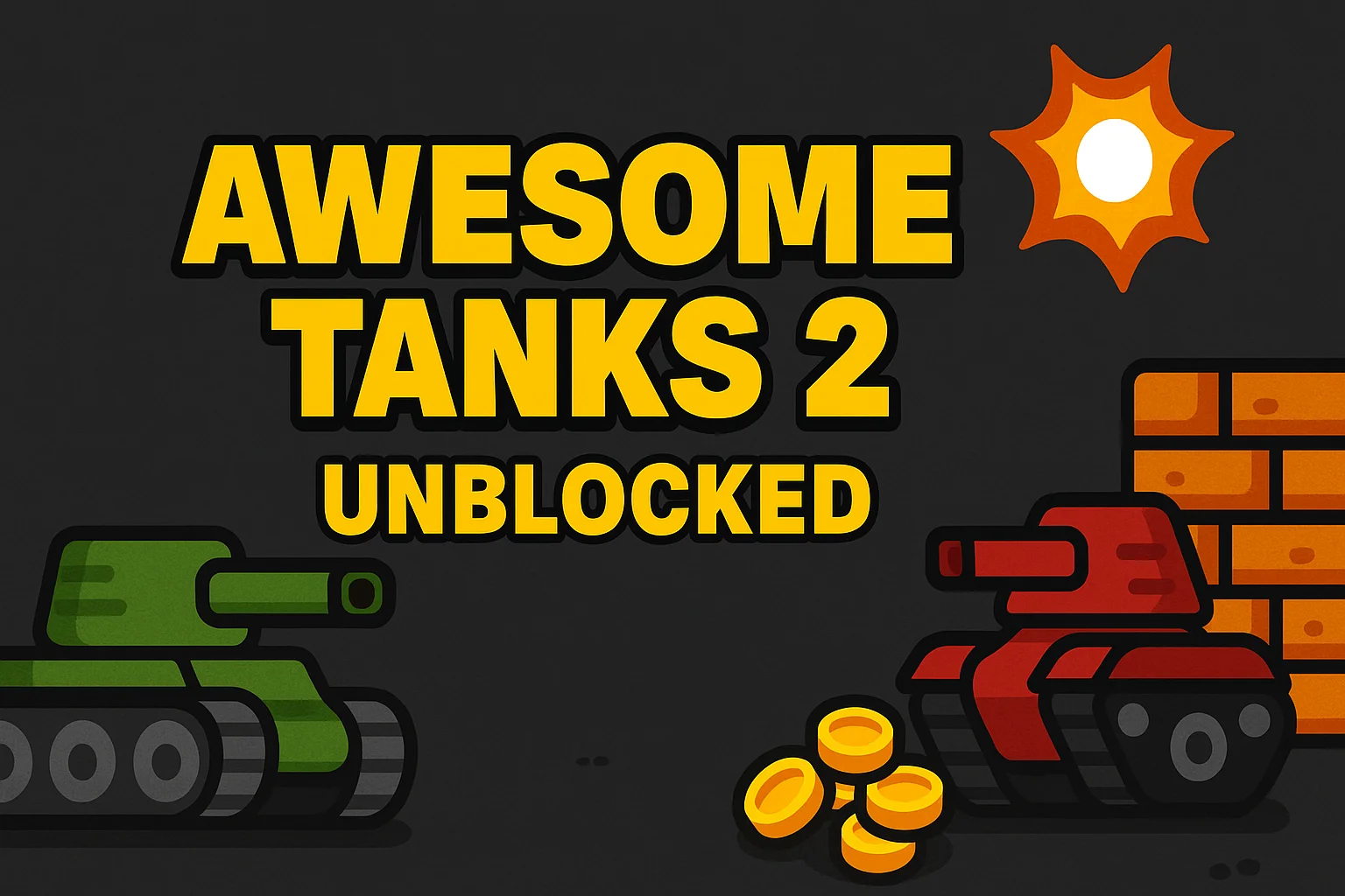 Awesome tanks 2 unblocked free browser tank chaos image