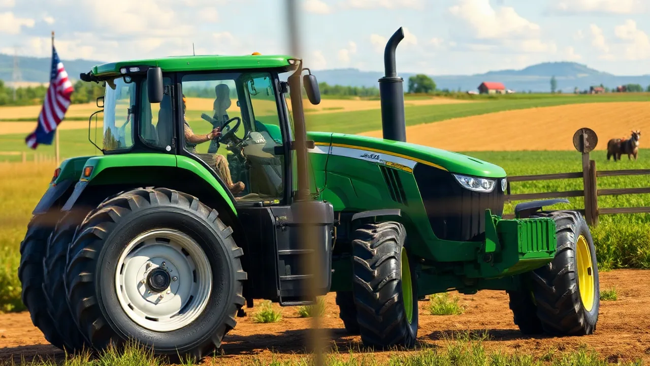 Experience the Thrill of farming tractor game simulator crazy games image