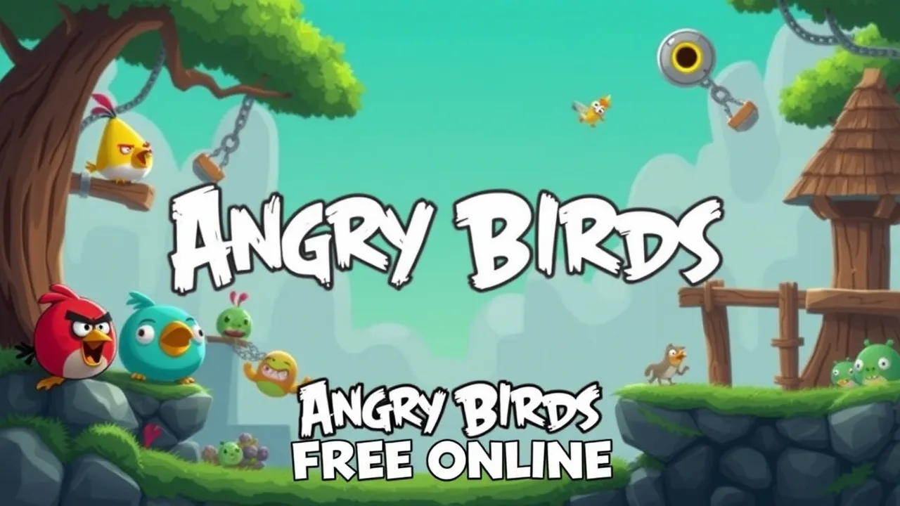 Experience the Fun of angry birds free online Anytime You Want image