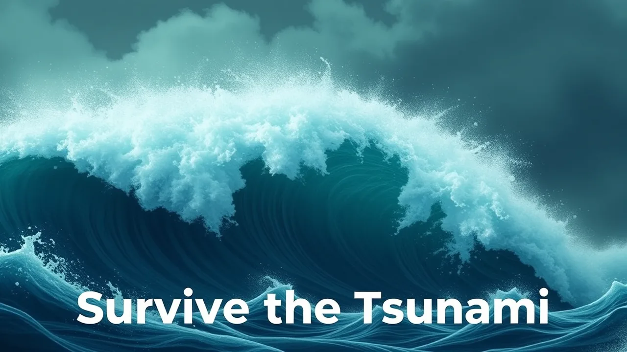 Survive the Tsunami in Escape Tsunami for Brainrots Unblocked Games image