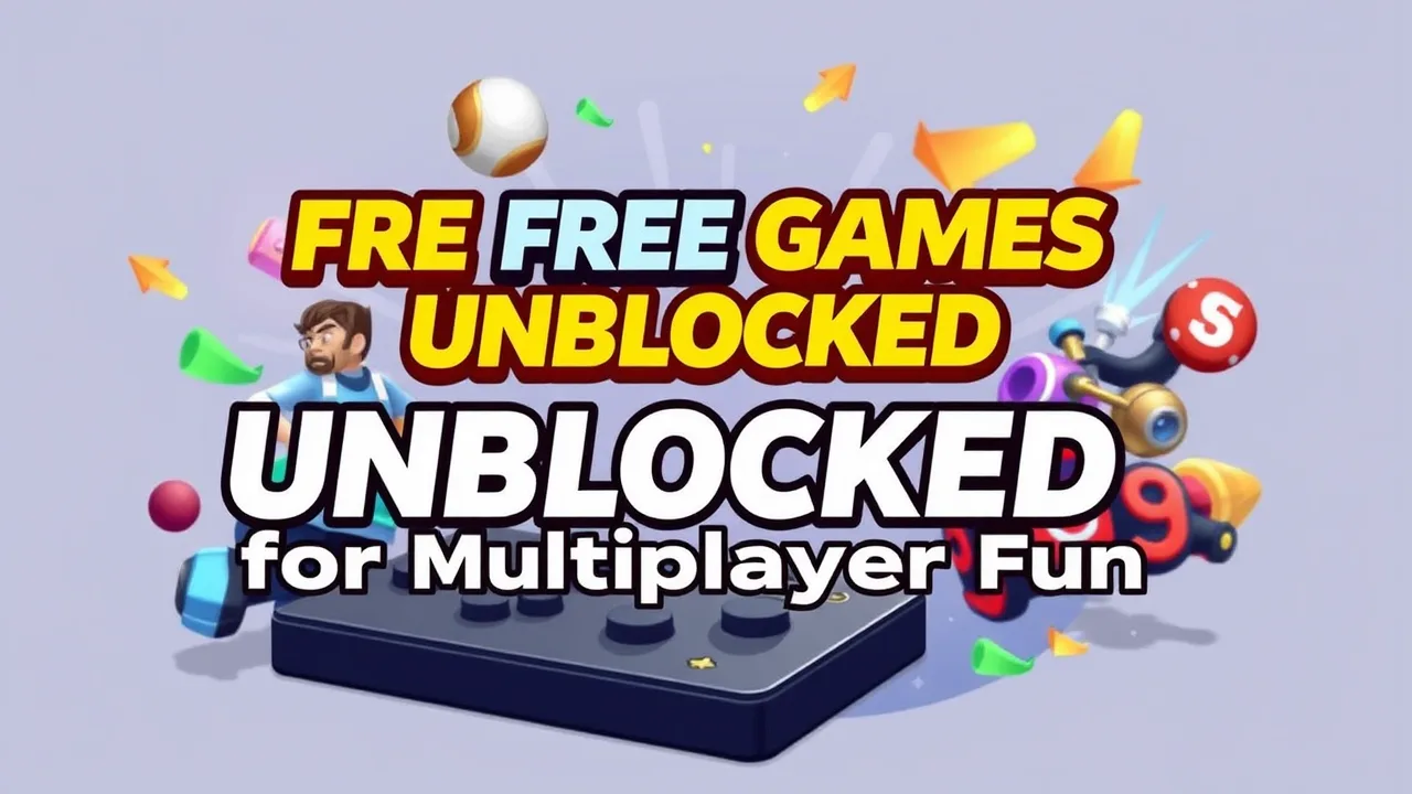 Top Free Online Games Unblocked for Multiplayer Fun image