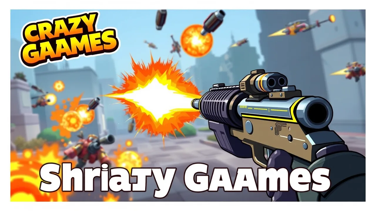 Thrilling Shooting Action in crazy gaames image
