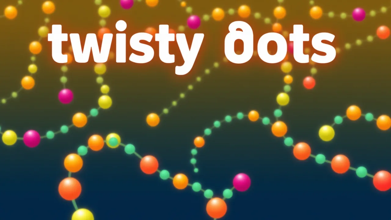 Discover the Challenge of impossible twisty dots Puzzle Game image