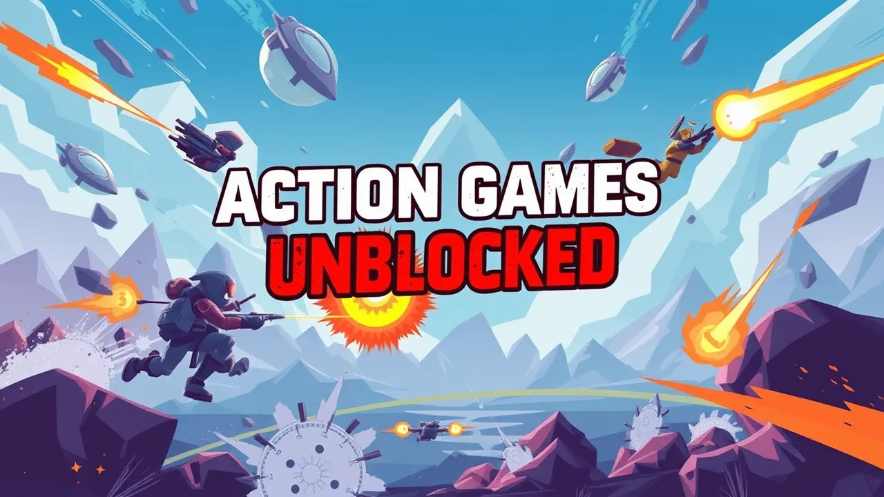 Discover the Thrill of action games unblocked for Endless Fun image