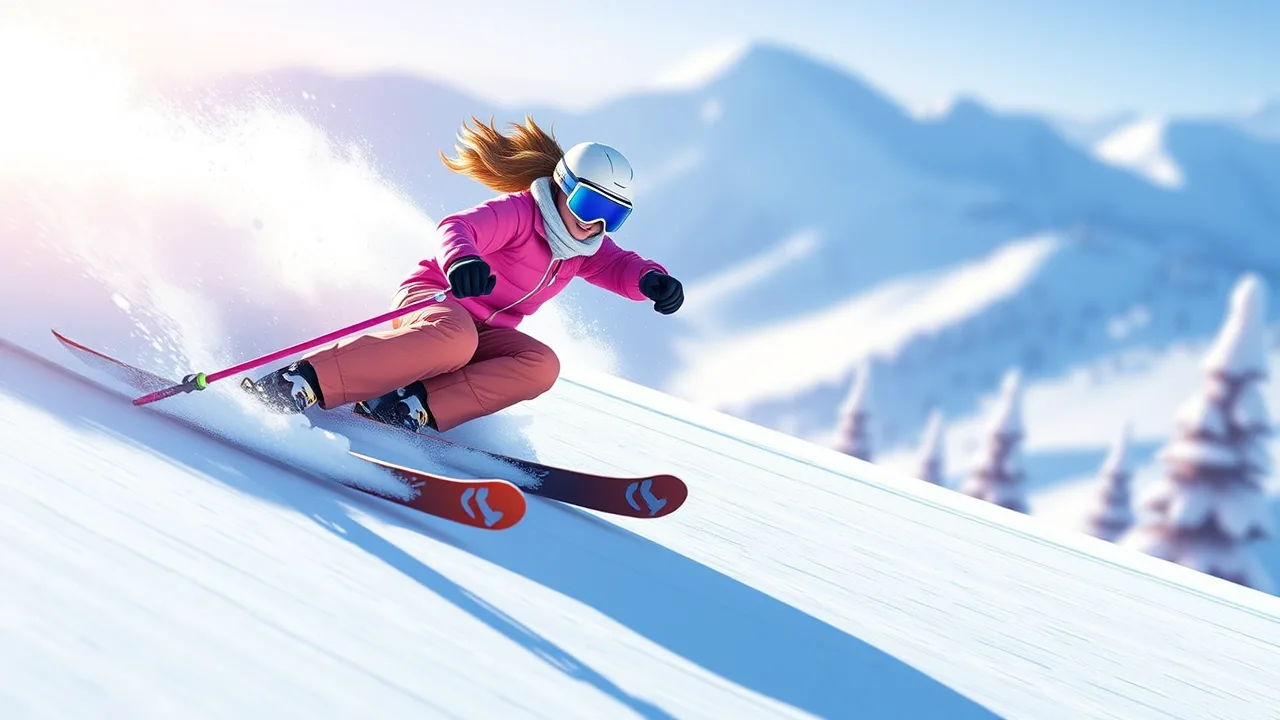 Experience Fun and Thrills with Skiing Games Unblocked for Girls image