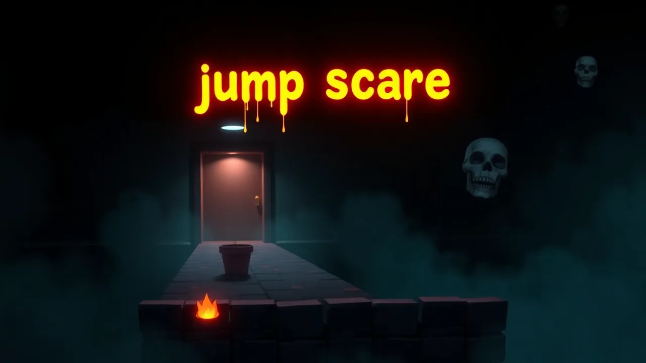 Experience Thrills and Chills in jump scare, the Ultimate Hypercasual