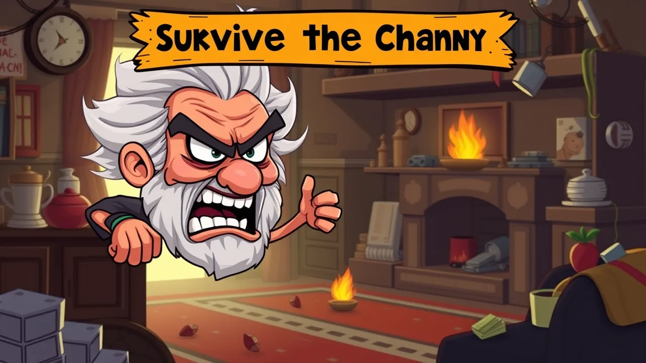 Survive the Chaos in angry granny: A Boys' Gaming Adventure