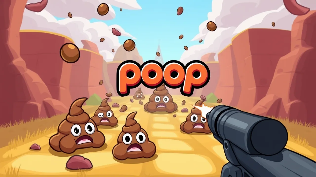 Experience the Thrills of Shooting with poop Game