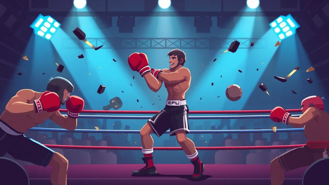boxing random unblocked: a quick chaos boxing match you can play anywhere image