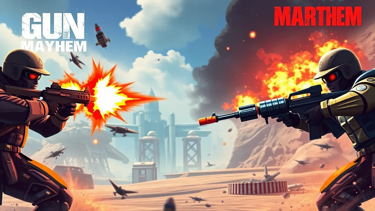 Experience the Thrills of Gun Mayhem in Intense Multiplayer Battles image