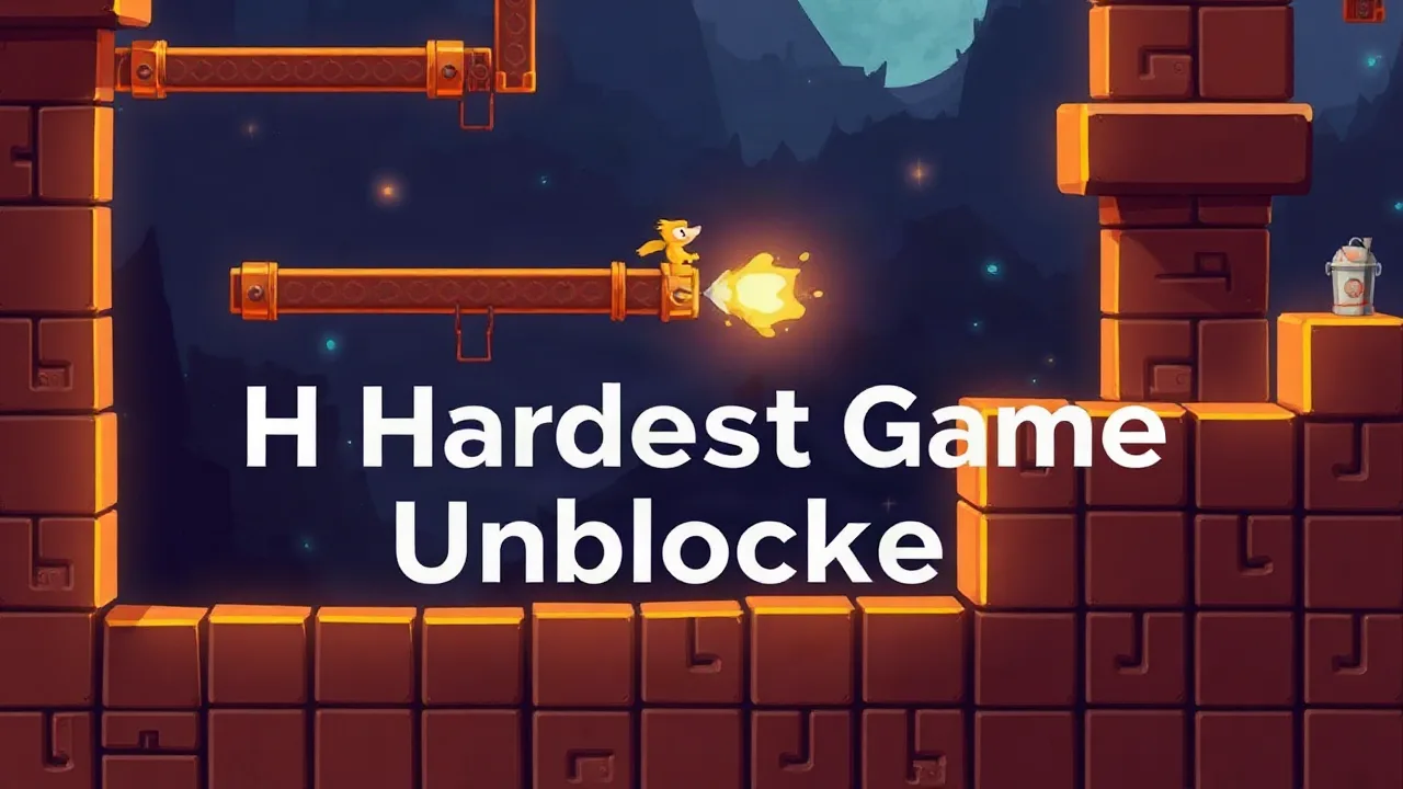 Experience the Challenge of the Hardest Game Unblocked Today image