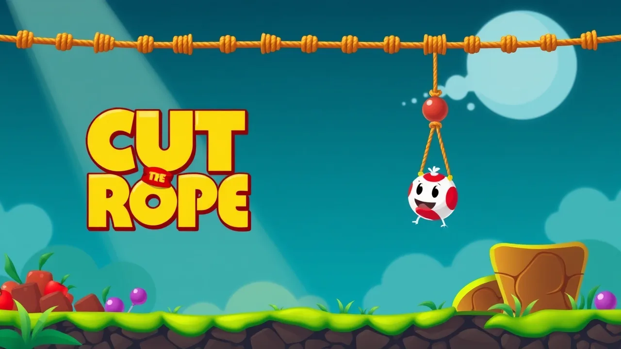 Discover the Fun Challenges of the cut the rope game image