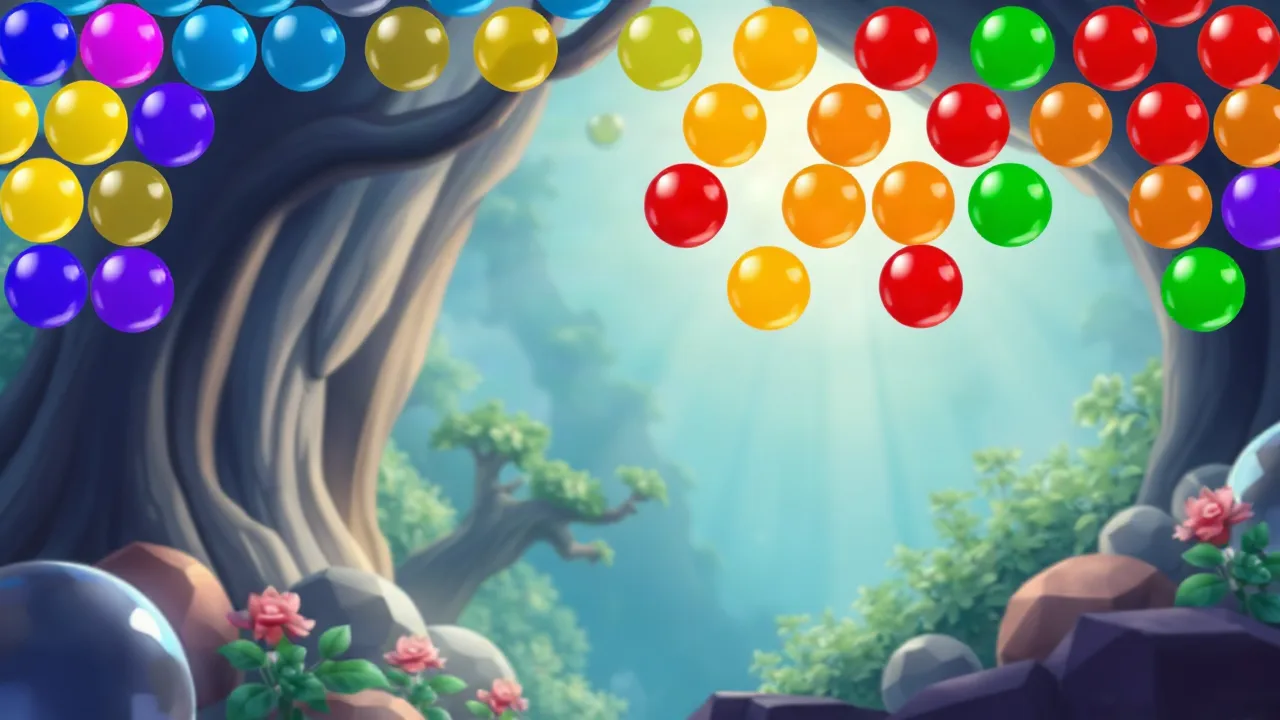 Experience the Fun of bubble fall crazy games Today image