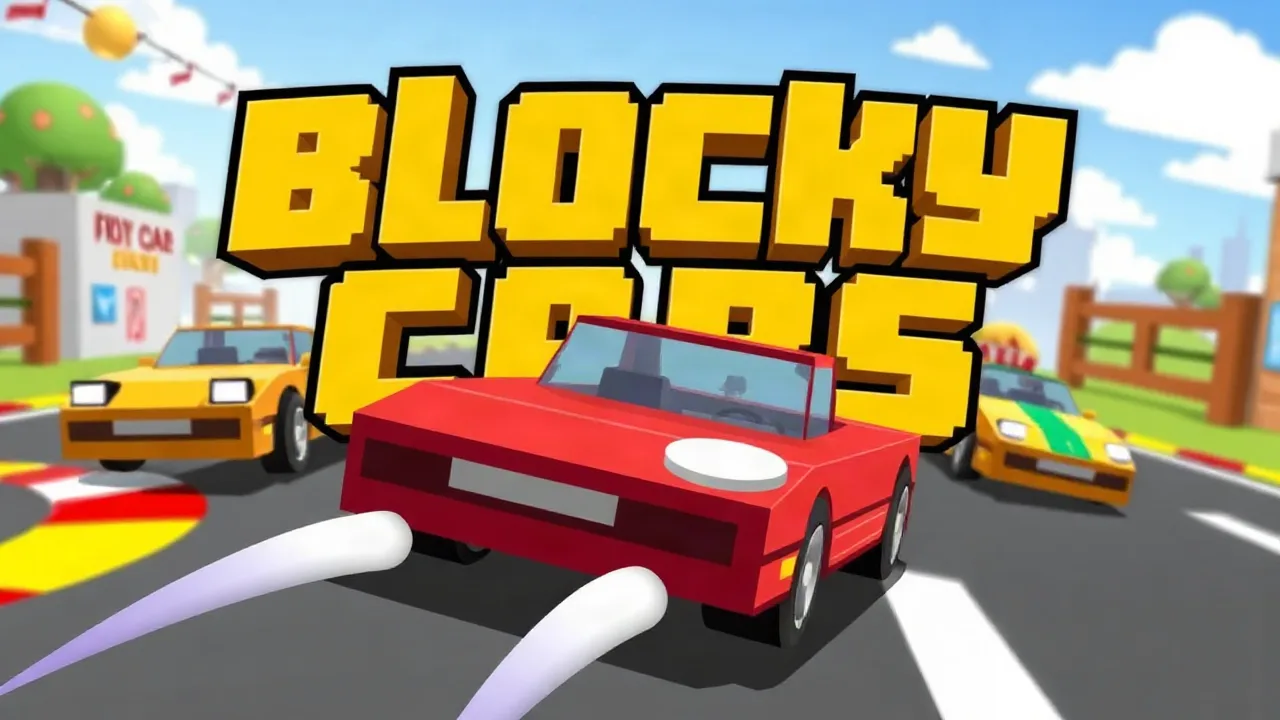 Discover the Fun of Racing in blocky cars online image