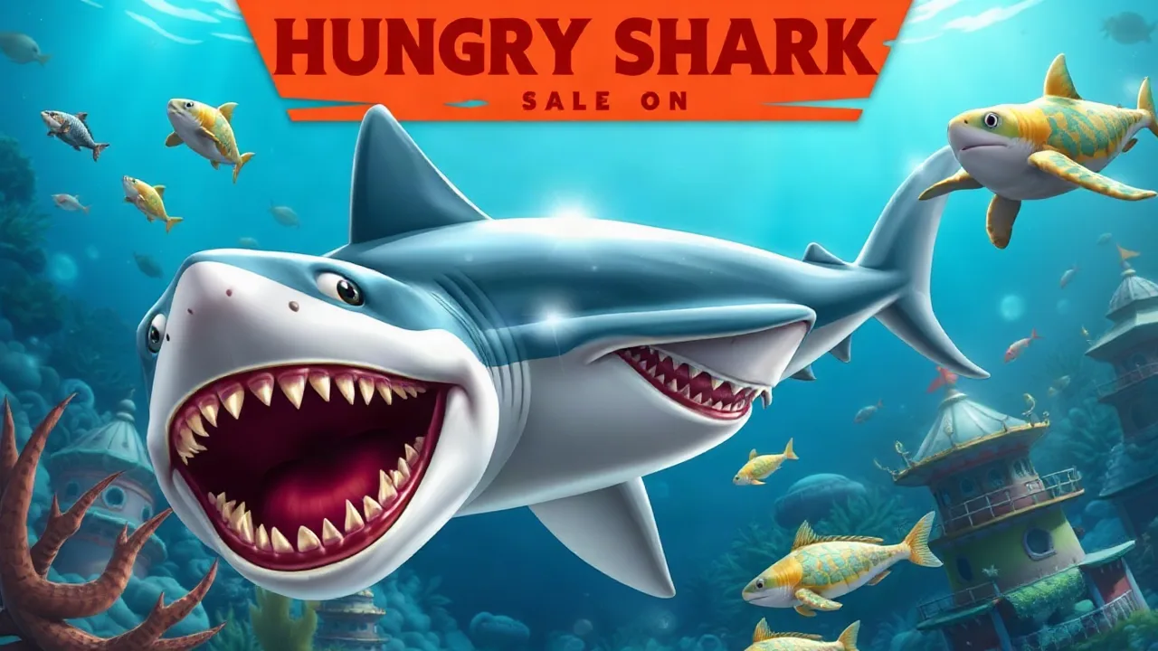 Dive into Adventure with Hungry Shark World Today! image