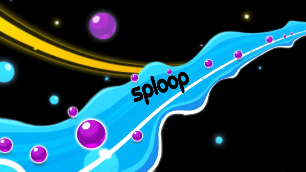 Experience the Fun and Challenge of sploop in the Arcade World image