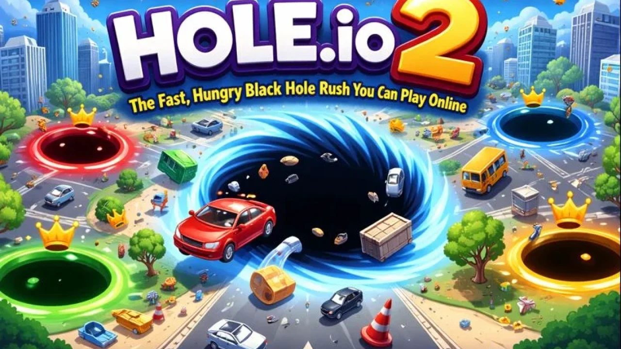 Hole.io 2: the fast, hungry black hole rush you can play online