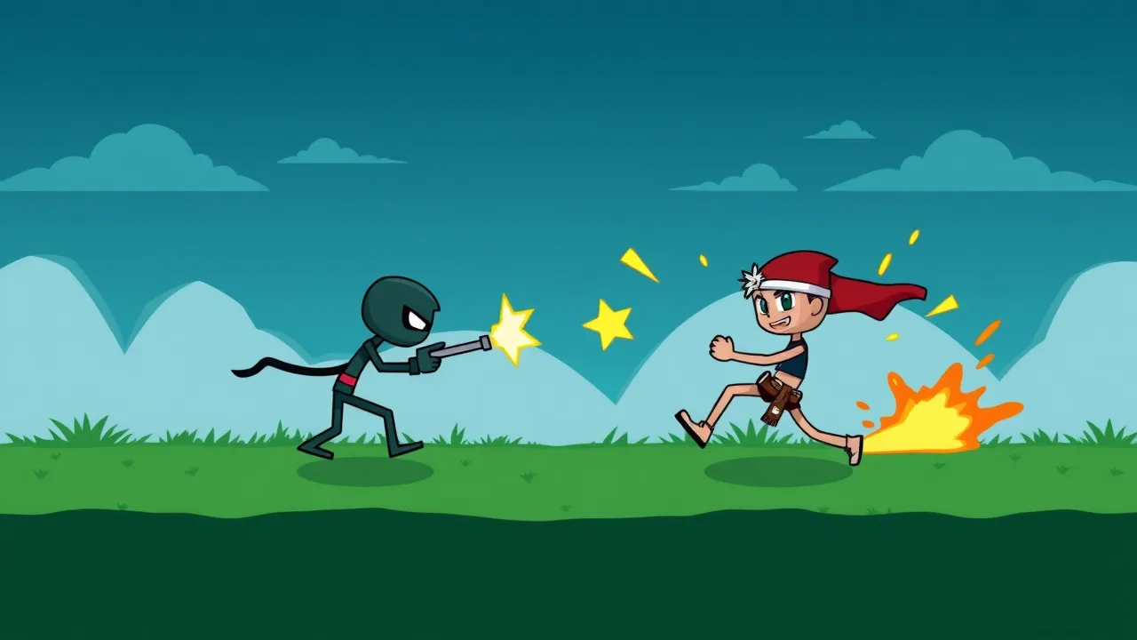 Instant Play stick duel battle Unblocked image