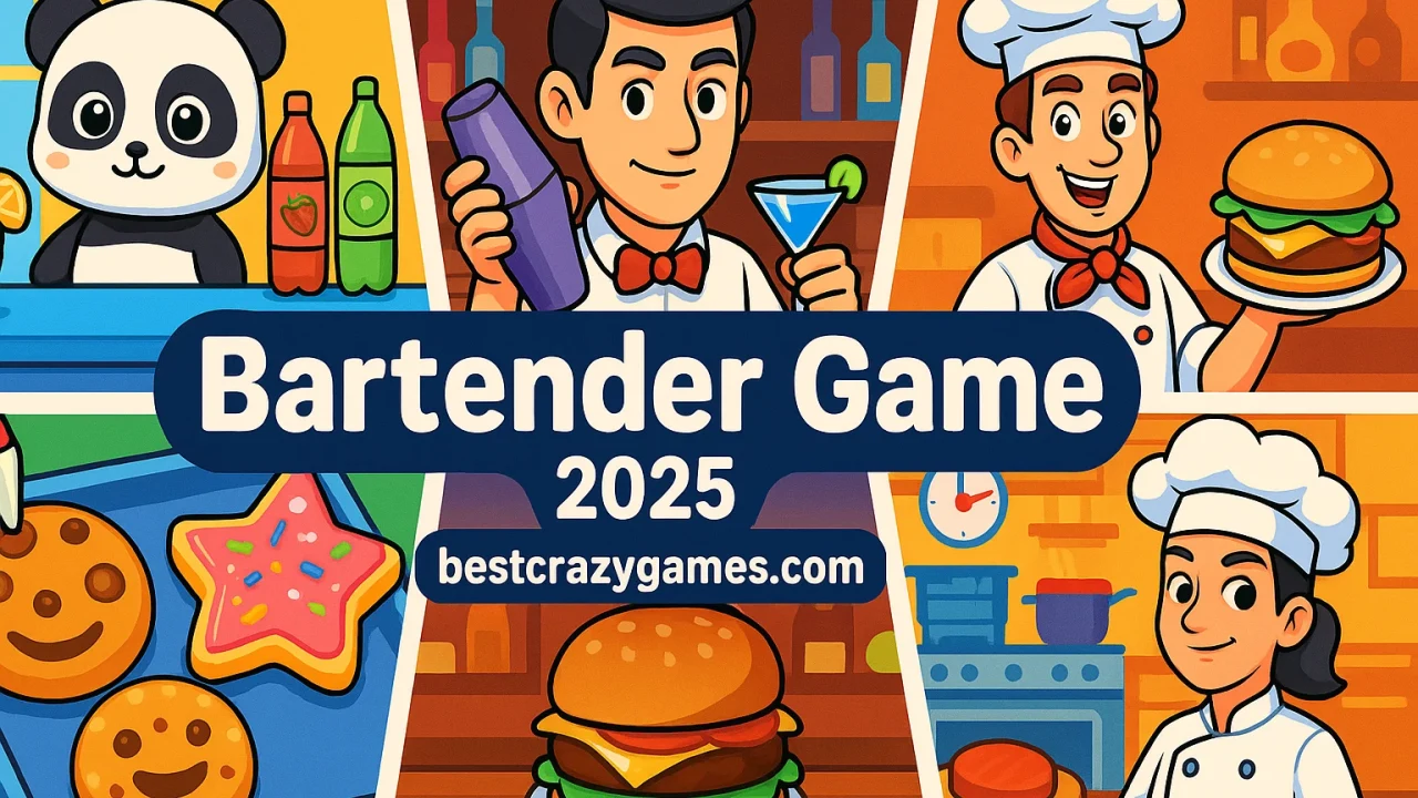 "bartender game" — The Right Mix of Skill, Speed, and Vibes