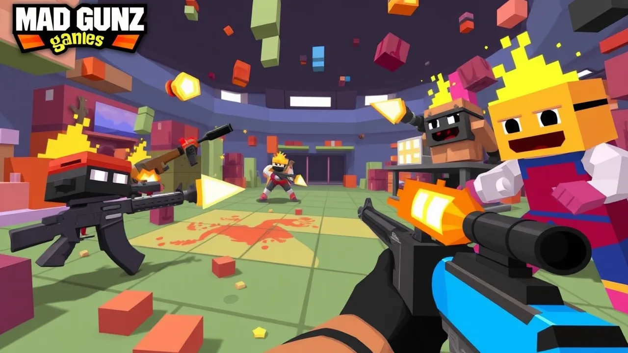 mad gunz crazy games Guide: Voxels, Chaos, and Clean Wins image