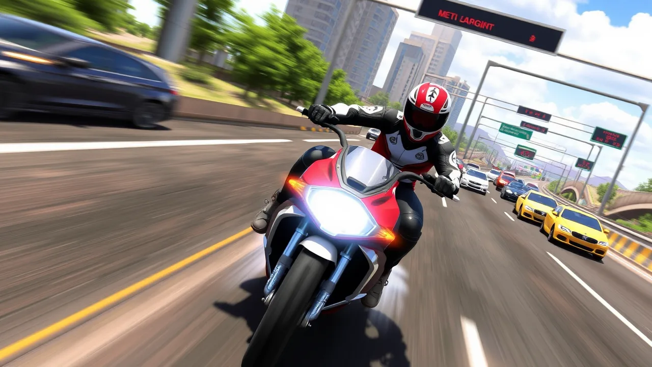 Moto Road Rash 3D Unblocked – Master Every Move in 2025 image