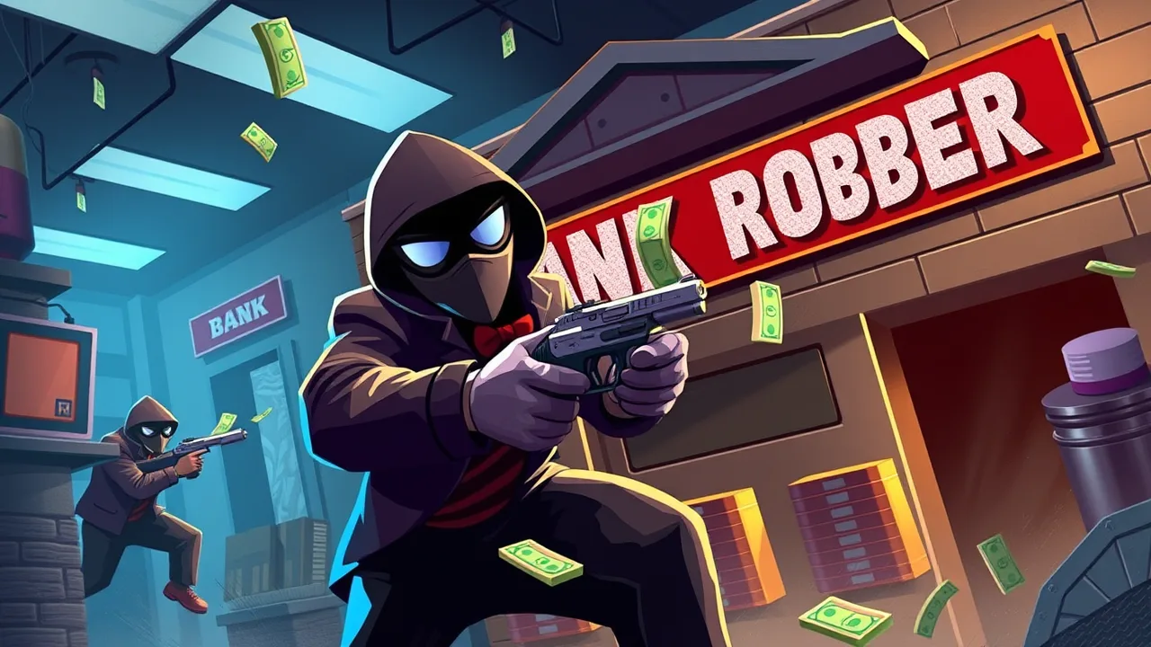 Play bank robbery unblocked Online Free image