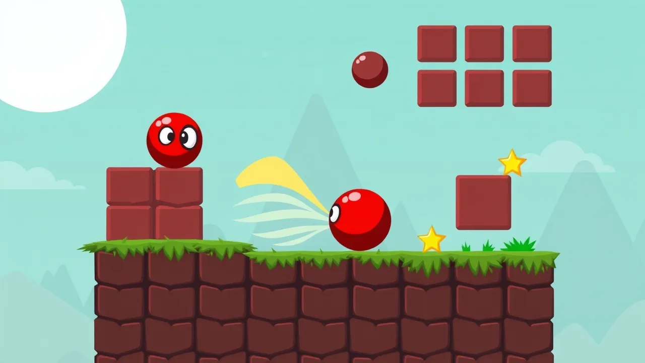 Red Ball 4 Online free unblocked play for everyone image