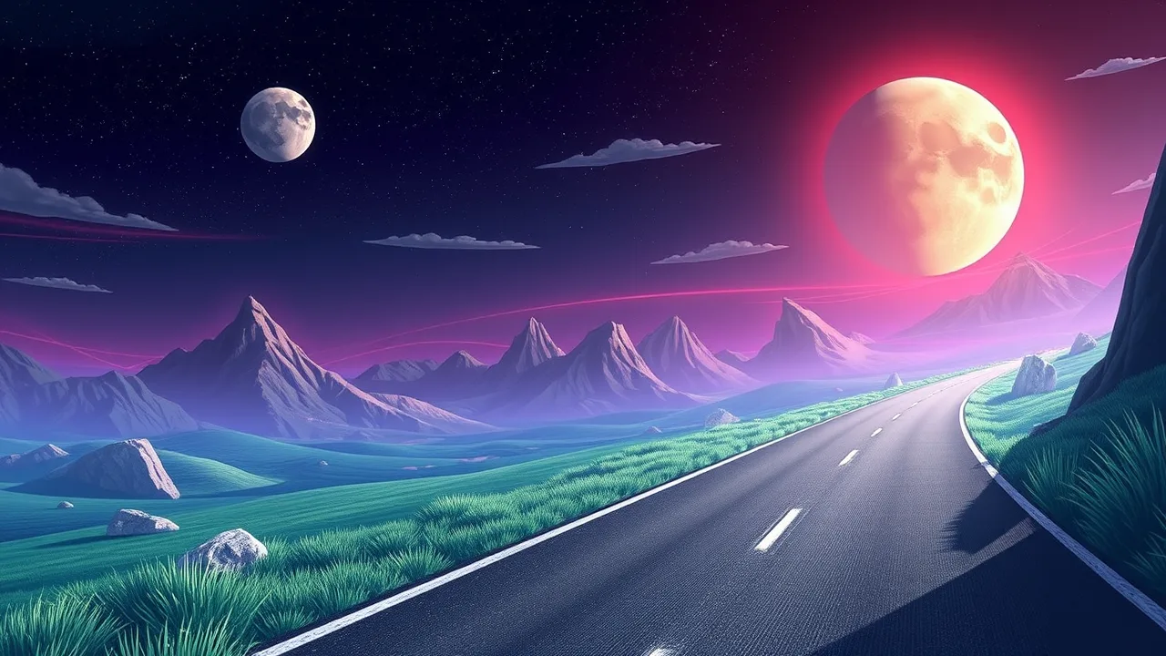 slowroads unblocked: Relaxing Endless Driving You Can Play Anywhere image