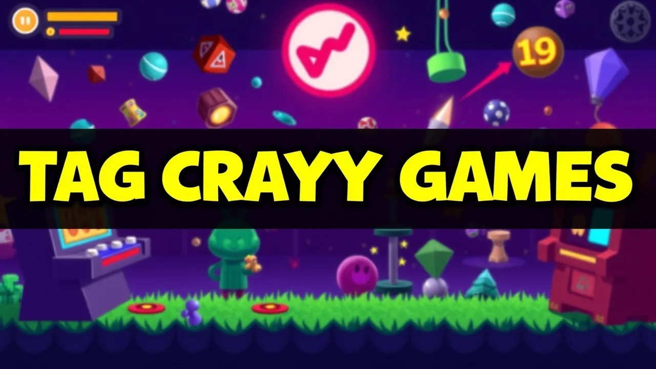 Tag crazy games free and unblocked online fun image