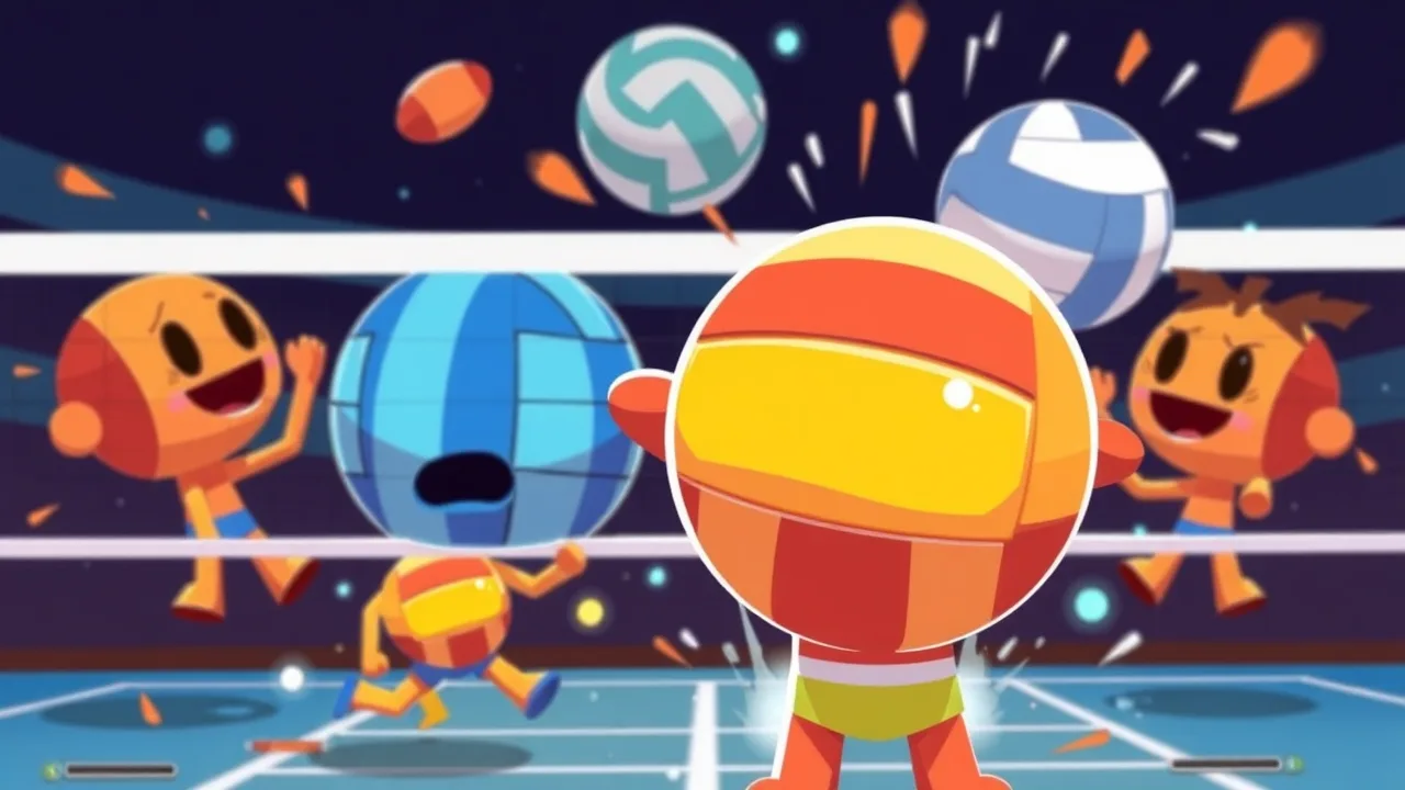volleyball random: Your chaotic, couch-co-op volley fix image