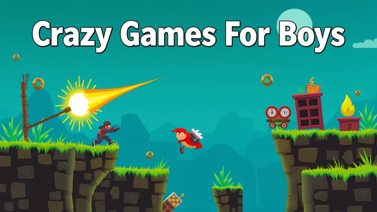 What People Mean By Crazy Games For Boys image
