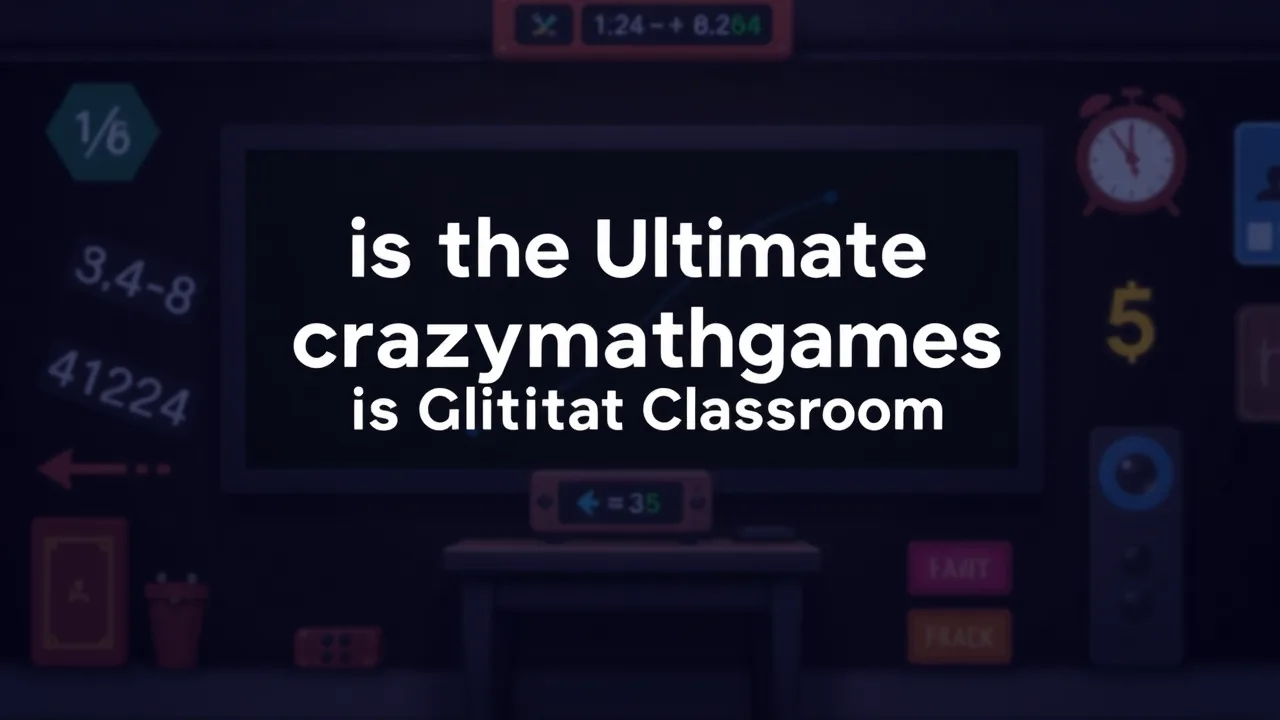 Why crazymathgames is the Ultimate Digital Classroom image