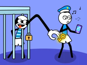 Stickman Troll Thief Puzzle image