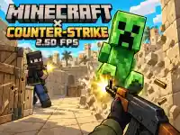 Minecraft × Counter Strike: 2.5D FPS image
