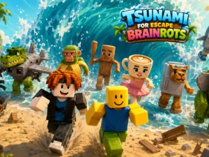 Tsunami For Escape Brainrots image
