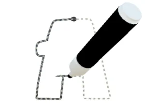 Letter Layout Coloring image