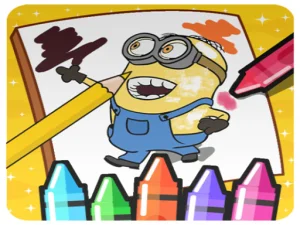 Coloring Minion image