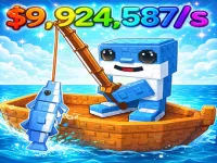 Brainrot Fishing +1 per second 3D obby tycoon image