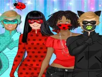 Cute dress up for a ladybug image