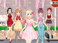 Anime Girls Dress Up Game image