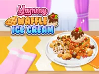 Yummy Waffle Ice Cream image